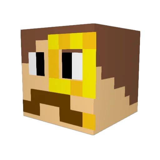 whoney564 Minecraft avatar head, 3D render