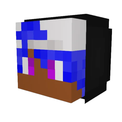 whosjoshidk Minecraft avatar head, 3D render