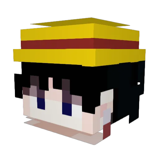 whoslilboy Minecraft avatar head, 3D render