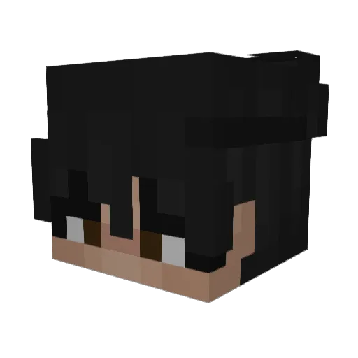 whotfismatson Minecraft avatar head, 3D render