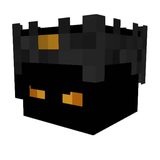 why00000 Minecraft avatar head, 3D render