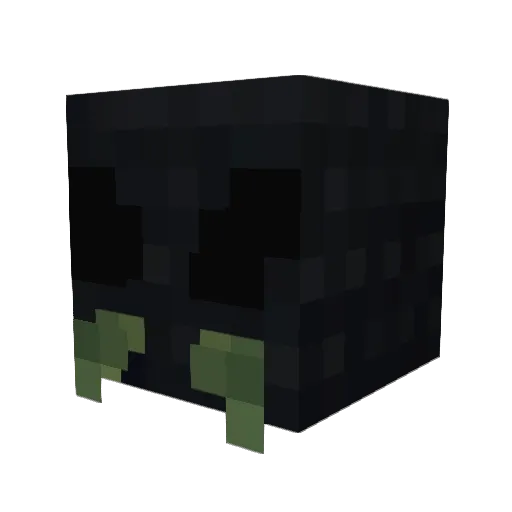why_though Minecraft avatar head, 3D render