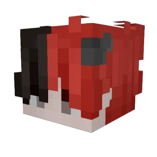 whyalive1 Minecraft avatar head, 3D render