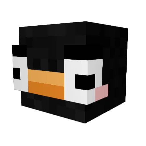 whyim_111 Minecraft avatar head, 3D render