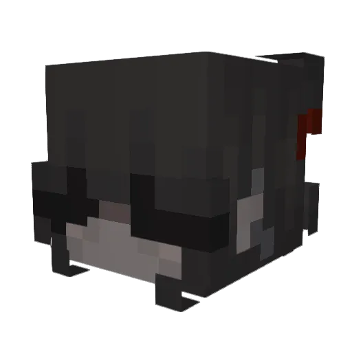whyistorii Minecraft avatar head, 3D render