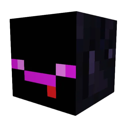 whyno Minecraft avatar head, 3D render