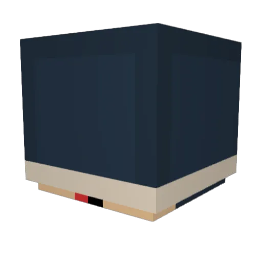 whysomadbruh Minecraft avatar head, 3D render