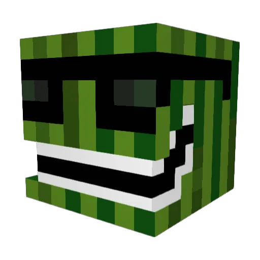 whytwokay Minecraft avatar head, 3D render