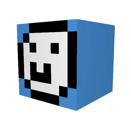 whyydreww Minecraft avatar head, 3D render