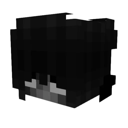 wichtigeres Minecraft avatar head, 3D render