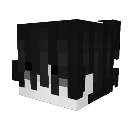 widerstehen Minecraft avatar head, 3D render