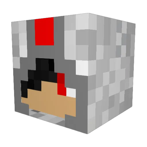 wierdguy9 Minecraft avatar head, 3D render
