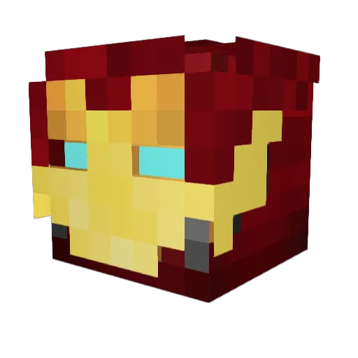 wietse456 Minecraft avatar head, 3D render