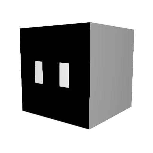 wifihobo Minecraft avatar head, 3D render
