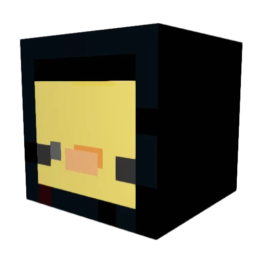 wigginsboi Minecraft avatar head, 3D render