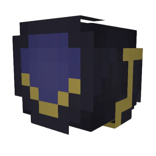 wiiehsan Minecraft avatar head, 3D render