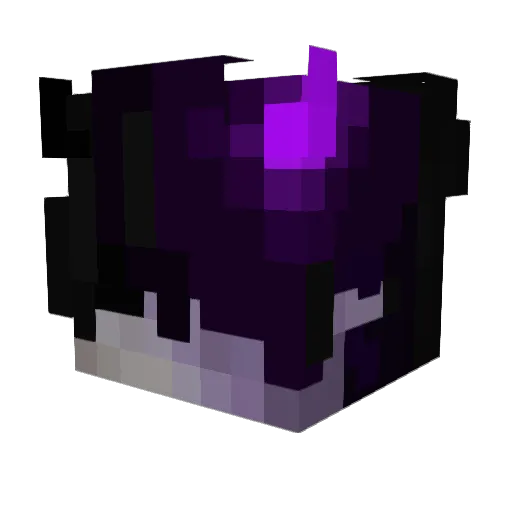 wiirr Minecraft avatar head, 3D render