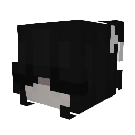 wikaxv Minecraft avatar head, 3D render