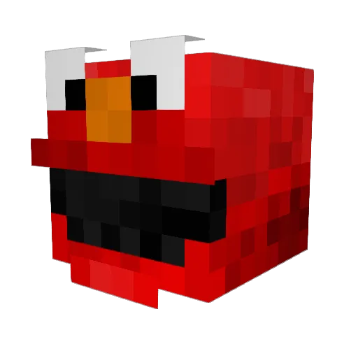 wikowiktor Minecraft avatar head, 3D render