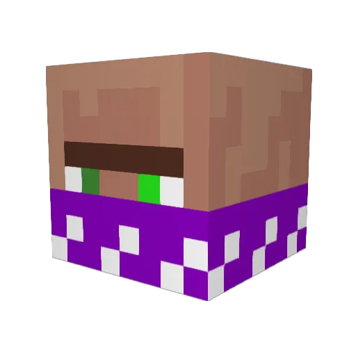 wiktorek23 Minecraft avatar head, 3D render