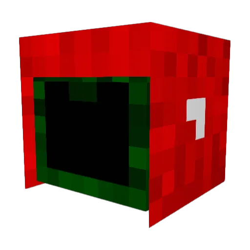 wiktorfp17 Minecraft avatar head, 3D render