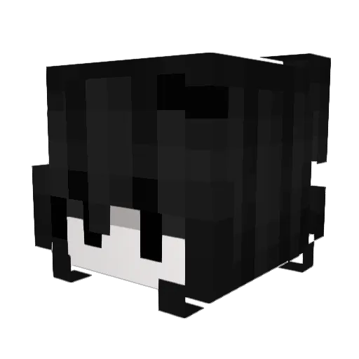 wikvss Minecraft avatar head, 3D render