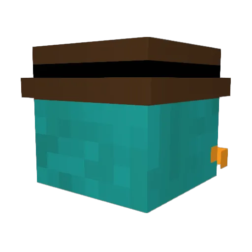 wilads1234 Minecraft avatar head, 3D render