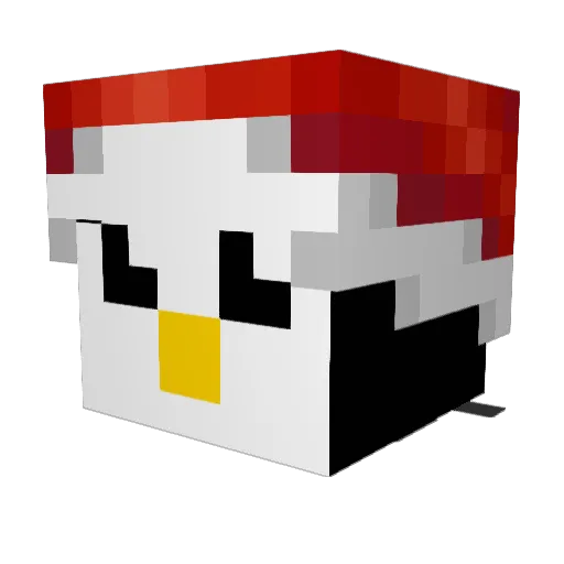 wilczkowski33 Minecraft avatar head, 3D render