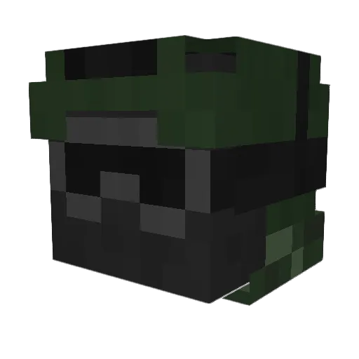 wild0ne2 Minecraft avatar head, 3D render