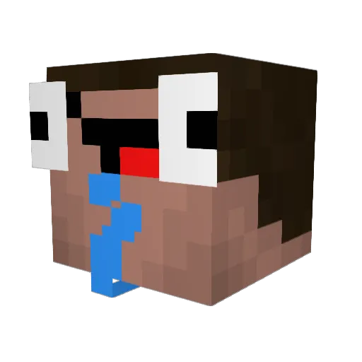 wildbear21 Minecraft avatar head, 3D render