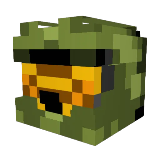 wildesMeister Minecraft avatar head, 3D render
