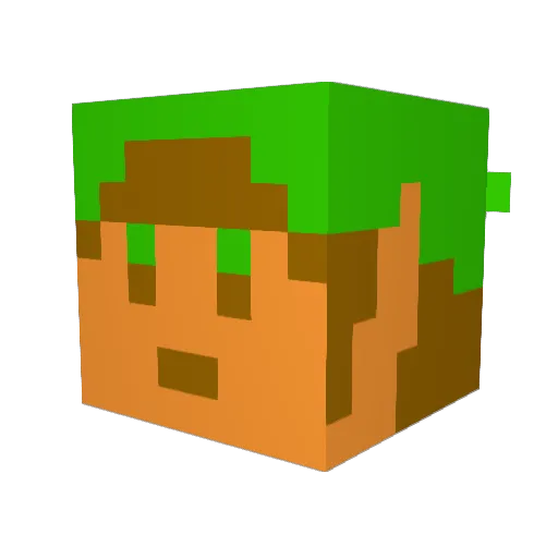 wildfire393 Minecraft avatar head, 3D render