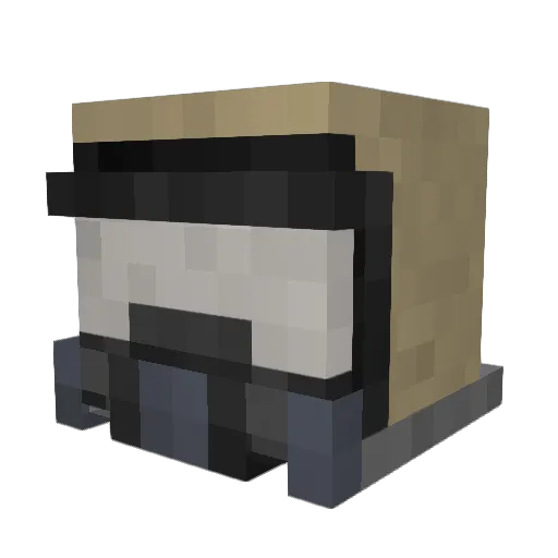 wildwill67 Minecraft avatar head, 3D render