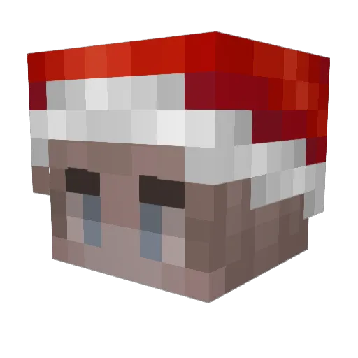 wileyy Minecraft avatar head, 3D render