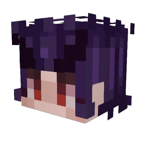 wili723 Minecraft avatar head, 3D render