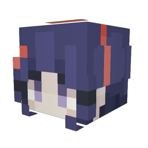 will1ruff Minecraft avatar head, 3D render