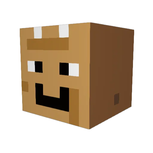 Minecraft-Avatar von will2578: Kopf als 3D-Render