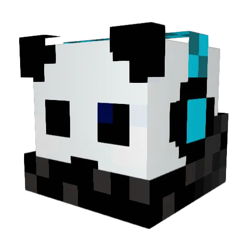 will6243 Minecraft avatar head, 3D render