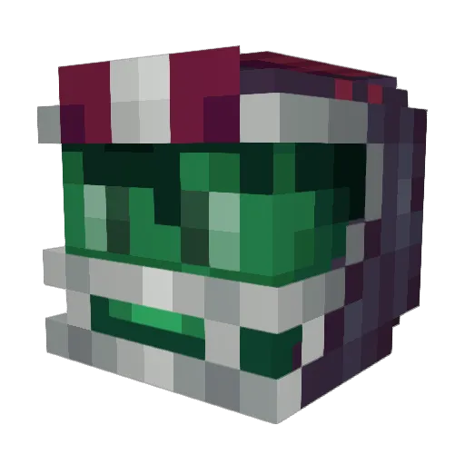 will99091 Minecraft avatar head, 3D render