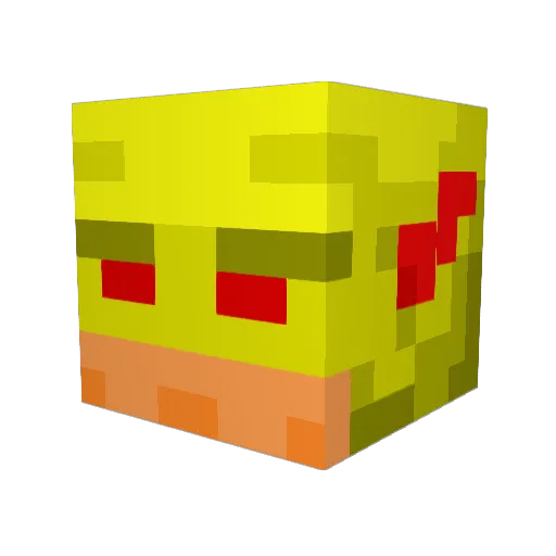 will_boss Minecraft avatar head, 3D render