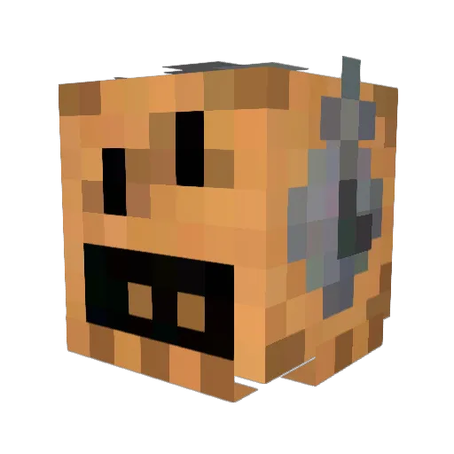 will_kramer Minecraft avatar head, 3D render