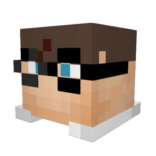 willbo135 Minecraft avatar head, 3D render