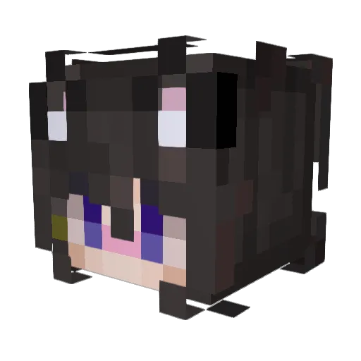 willbuhr Minecraft avatar head, 3D render