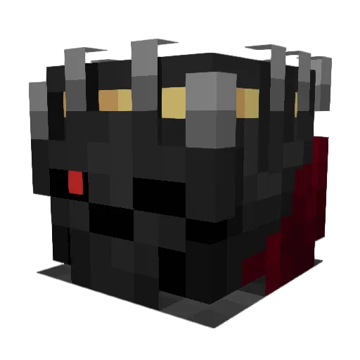 willchiron Minecraft avatar head, 3D render