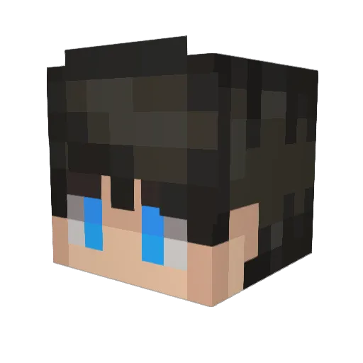 willcorb241 Minecraft avatar head, 3D render