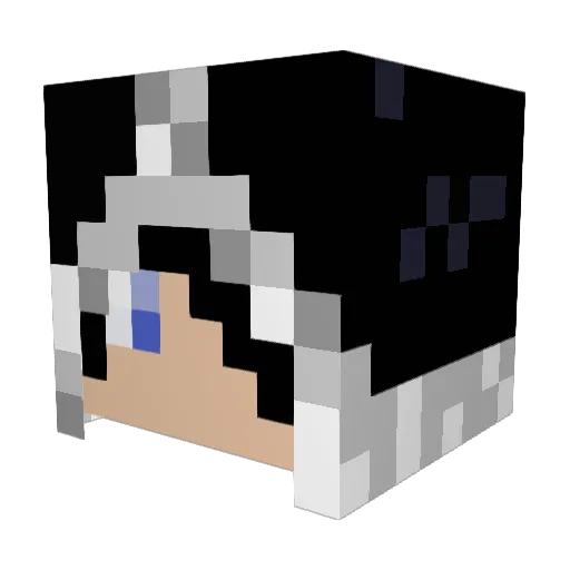 willcraft22 Minecraft avatar head, 3D render