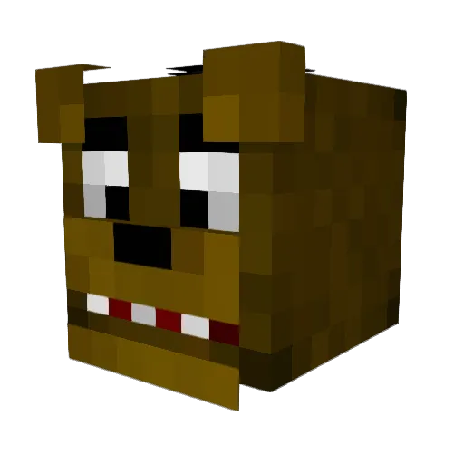 willhunter6 Minecraft avatar head, 3D render