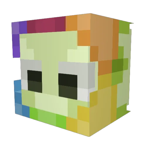 willi2011 Minecraft avatar head, 3D render