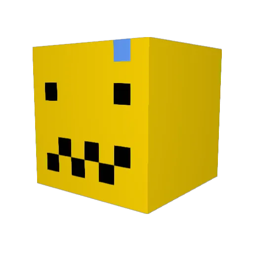 willi_crafter Minecraft avatar head, 3D render