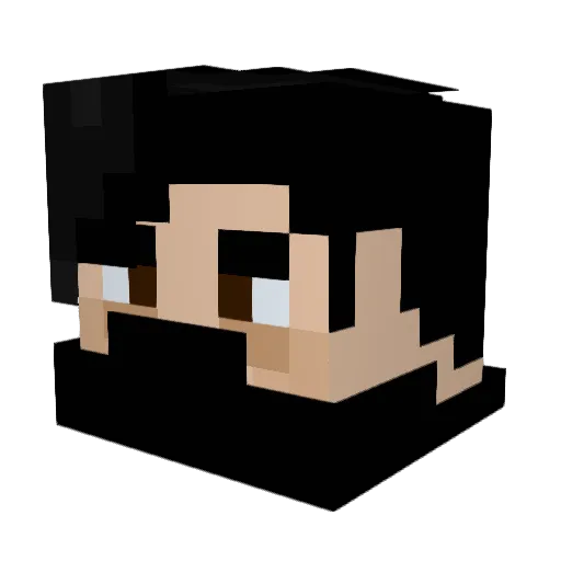 william694201 Minecraft avatar head, 3D render